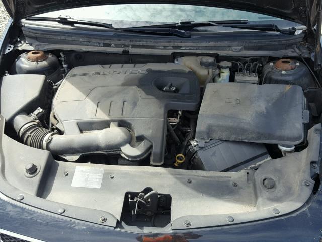 1G1ZC5E02CF175980 - 2012 CHEVROLET MALIBU 1LT BLACK photo 7