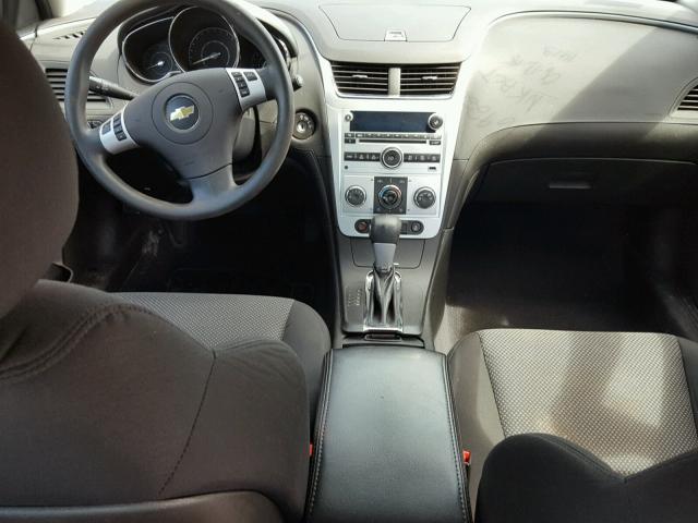 1G1ZC5E02CF175980 - 2012 CHEVROLET MALIBU 1LT BLACK photo 9