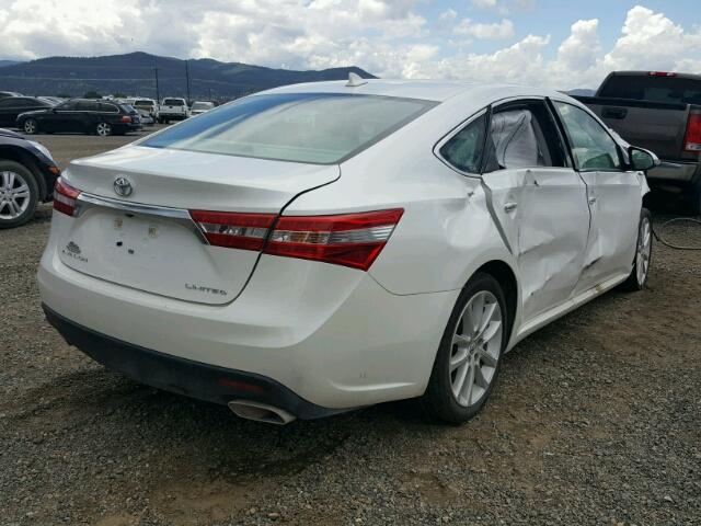 4T1BK1EB3DU008705 - 2013 TOYOTA AVALON BAS Weiß Foto 4
