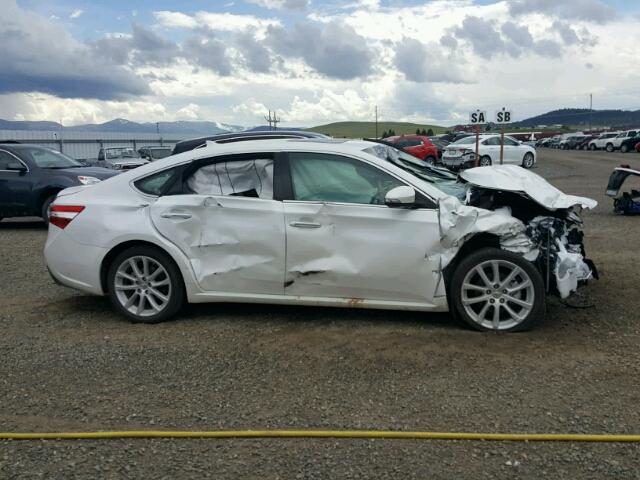 4T1BK1EB3DU008705 - 2013 TOYOTA AVALON BAS Weiß Foto 9