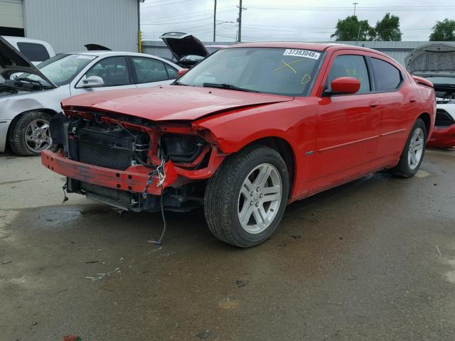 2B3LA53H47H662163 - 2007 DODGE CHARGER R/ RED photo 2