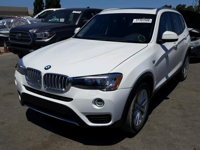 5UXWZ7C50H0T43563 - 2017 BMW X3 SDRIVE2 Weiß Foto 2
