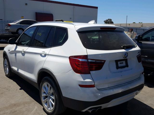 5UXWZ7C50H0T43563 - 2017 BMW X3 SDRIVE2 Weiß Foto 3