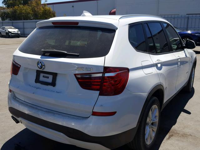 5UXWZ7C50H0T43563 - 2017 BMW X3 SDRIVE2 Weiß Foto 4