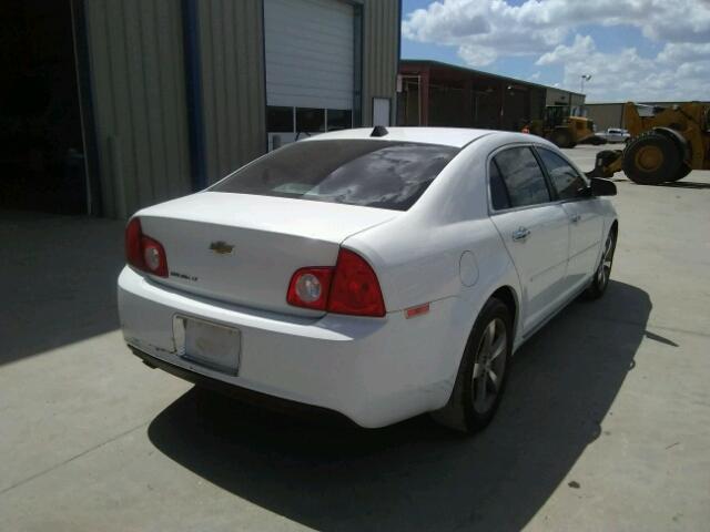 1G1ZC5E01CF107105 - 2012 CHEVROLET MALIBU 1LT 白色 照片 4