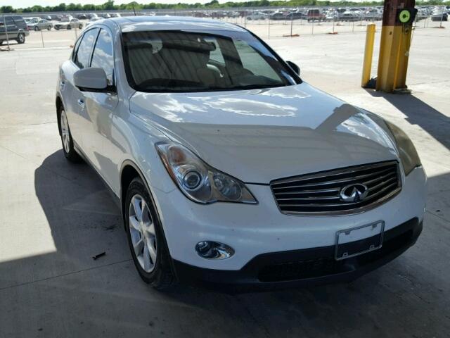 JN1AJ0HR7AM751811 - 2010 INFINITI EX35 BASE WHITE photo 1