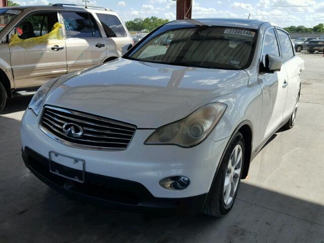 JN1AJ0HR7AM751811 - 2010 INFINITI EX35 BASE WHITE photo 2