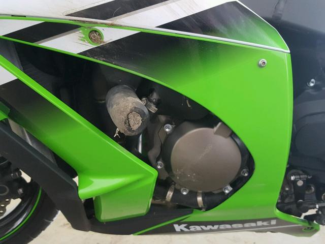 JKAZXCJ1XFA024749 - 2015 KAWASAKI ZX1000 J GREEN photo 7