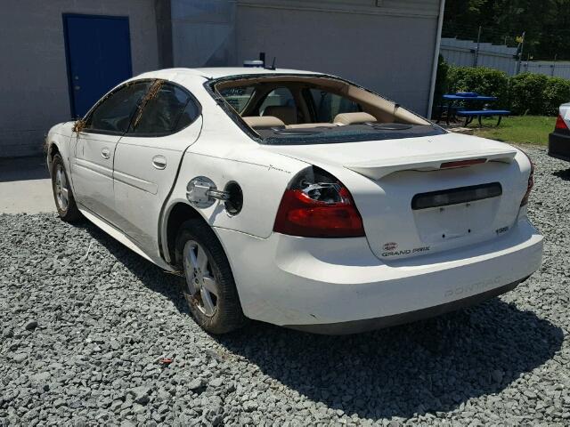 2G2WP552X81180542 - 2008 PONTIAC GRAND PRIX თეთრი ფოტო 3