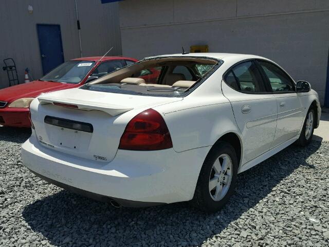2G2WP552X81180542 - 2008 PONTIAC GRAND PRIX თეთრი ფოტო 4