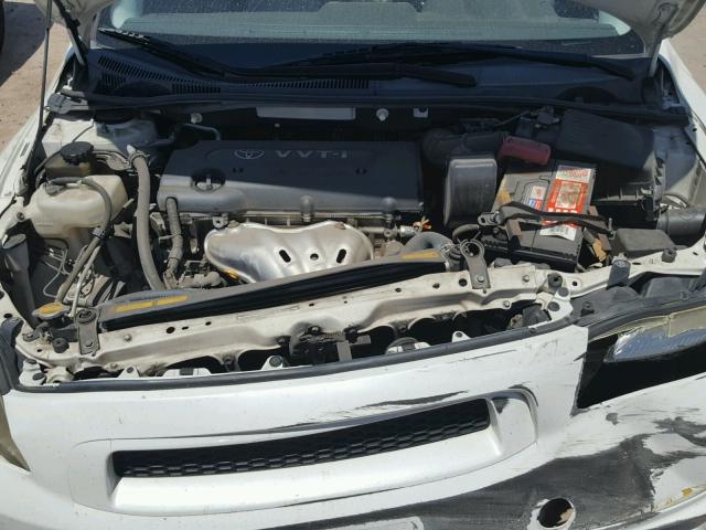 JTKDE167870205758 - 2007 TOYOTA SCION TC 白色 照片 7