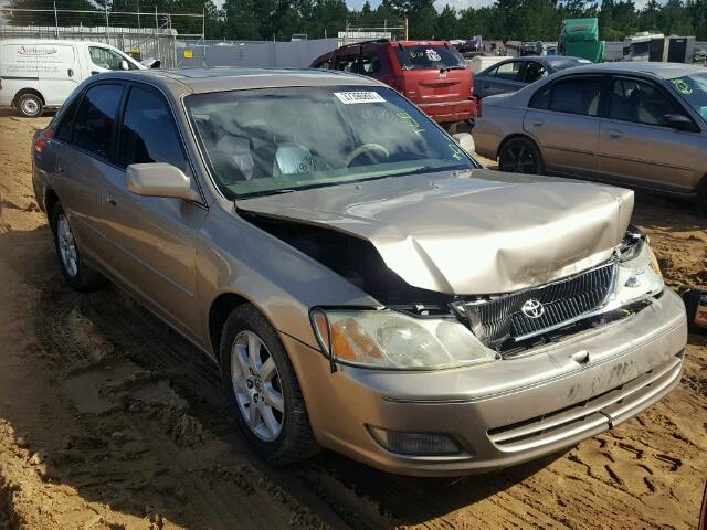 4T1BF28B11U131310 - 2001 TOYOTA AVALON XL/ BEIGE photo 1