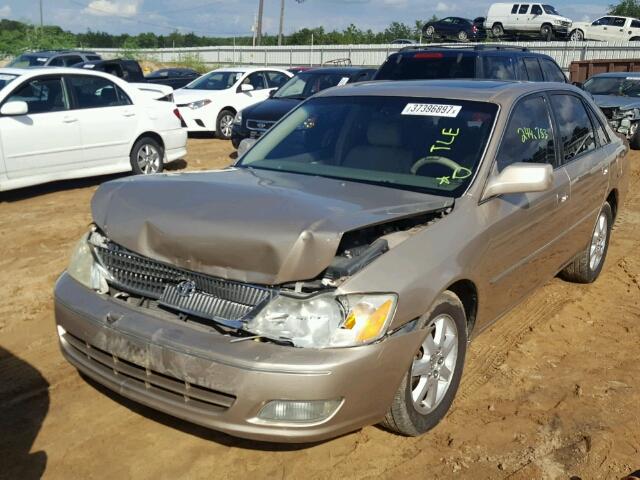 4T1BF28B11U131310 - 2001 TOYOTA AVALON XL/ BEIGE photo 2