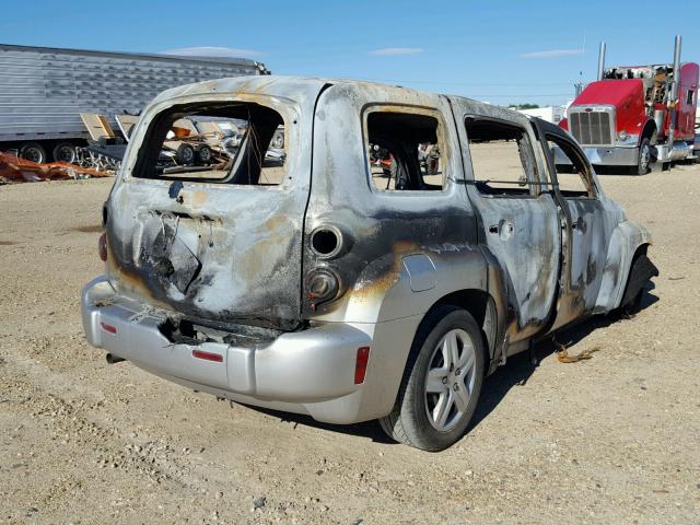 3GNDA13D16S603602 - 2006 CHEVROLET HHR LS ვერცხლისფერი ფოტო 4