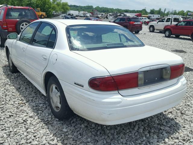 1G4HP54K2Y4251660 - 2000 BUICK LESABRE CU WHITE photo 3