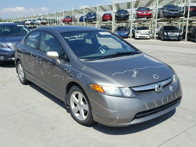 2HGFA16988H344350 - 2008 HONDA CIVIC EXL SILVER photo 1