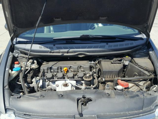 2HGFA16988H344350 - 2008 HONDA CIVIC EXL SILVER photo 7
