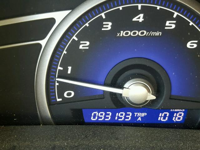 2HGFA16988H344350 - 2008 HONDA CIVIC EXL SILVER photo 8