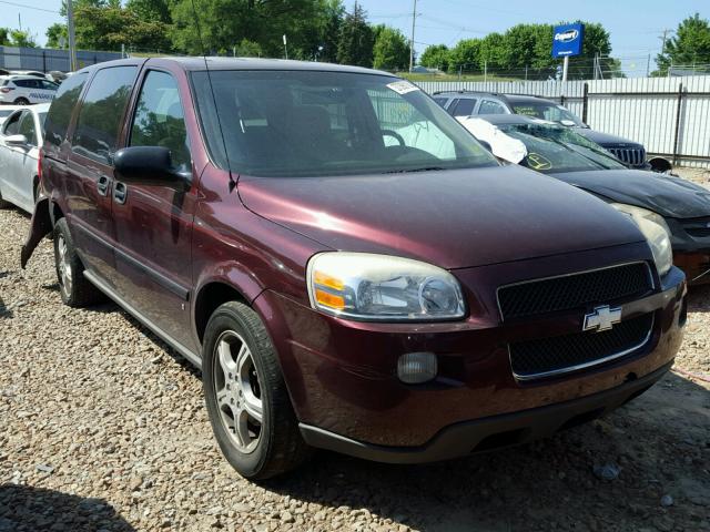 1GNDV23158D164665 - 2008 CHEVROLET UPLANDER L MAROON photo 1