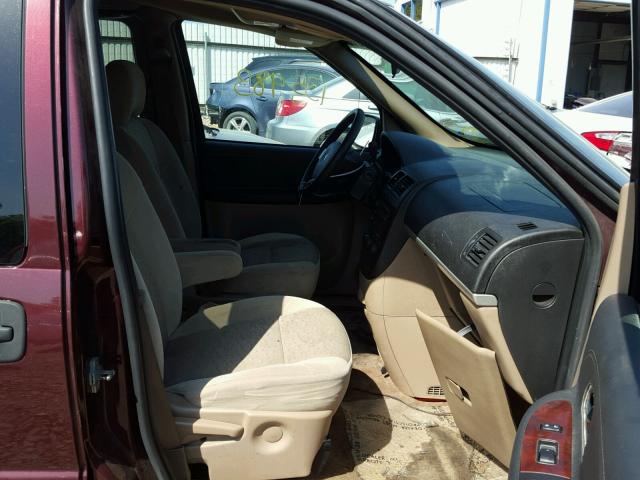 1GNDV23158D164665 - 2008 CHEVROLET UPLANDER L 栗色 照片 5