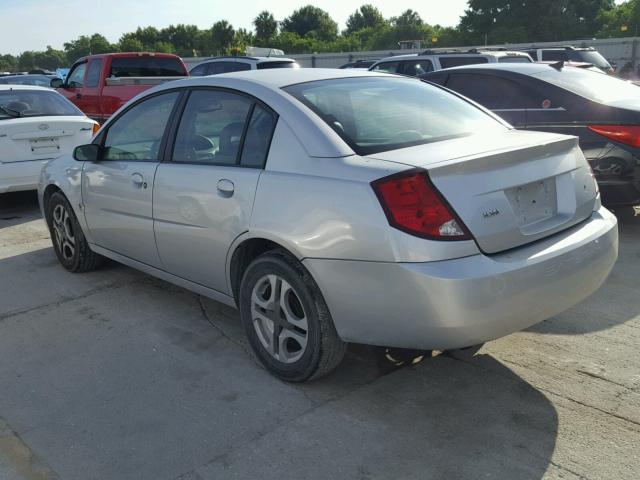 1G8AL52F74Z105401 - 2004 SATURN ION LEVEL SILVER photo 3