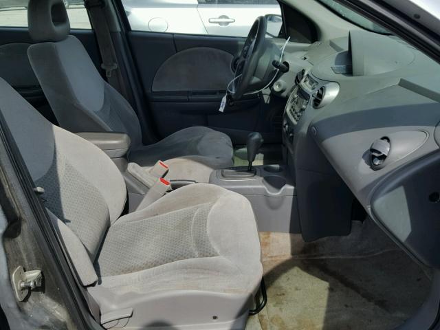 1G8AL52F74Z105401 - 2004 SATURN ION LEVEL SILVER photo 5