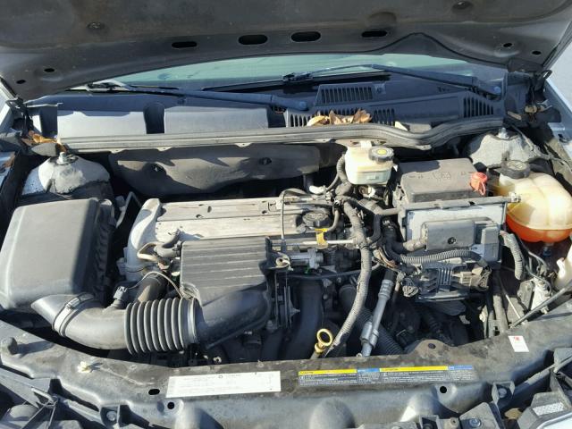 1G8AL52F74Z105401 - 2004 SATURN ION LEVEL SILVER photo 7