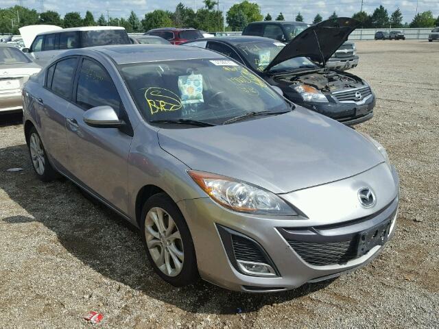 JM1BL1U51B1462205 - 2011 MAZDA 3 S GRAY photo 1