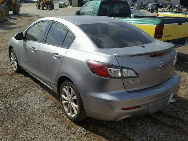 JM1BL1U51B1462205 - 2011 MAZDA 3 S GRAY photo 3