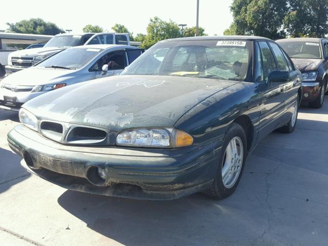 1G2HZ52K8VH255755 - 1997 PONTIAC BONNEVILLE GREEN photo 2