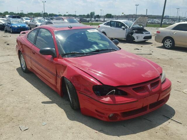 1G2NV12E44C148683 - 2004 PONTIAC GRAND AM G RED photo 1