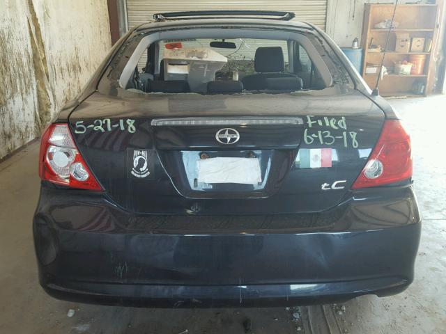 JTKDE177860077308 - 2006 TOYOTA SCION TC 黑色 照片 10