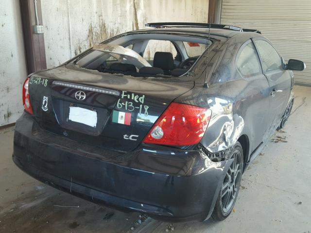 JTKDE177860077308 - 2006 TOYOTA SCION TC 黑色 照片 4