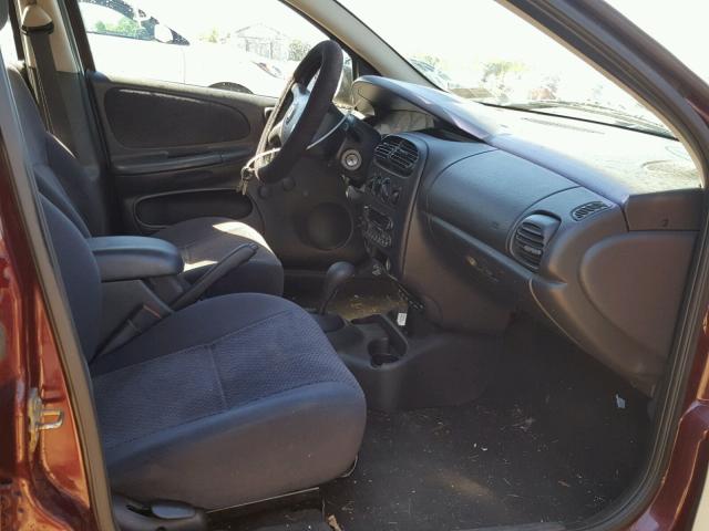 1P3ES46C21D171674 - 2001 PLYMOUTH NEON BASE 勃艮第红 照片 5