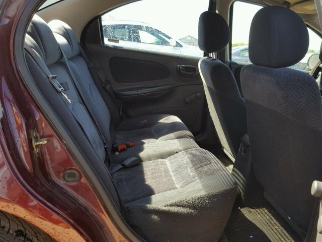 1P3ES46C21D171674 - 2001 PLYMOUTH NEON BASE 勃艮第红 照片 6