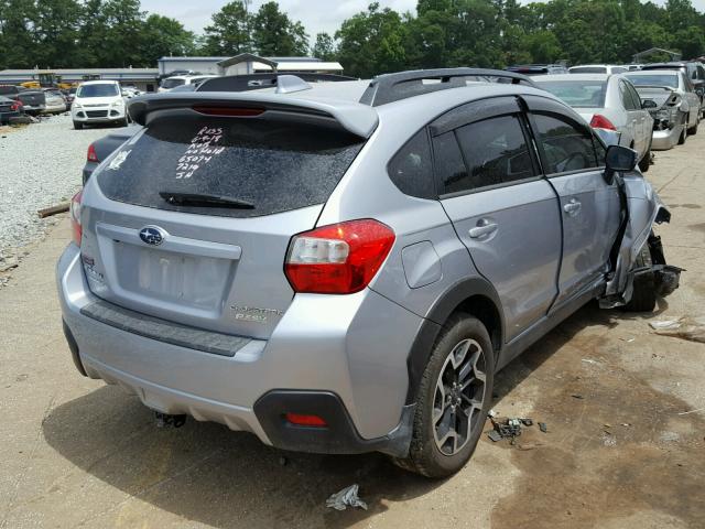 JF2GPAKC9H8237219 - 2017 SUBARU CROSSTREK SILVER photo 4