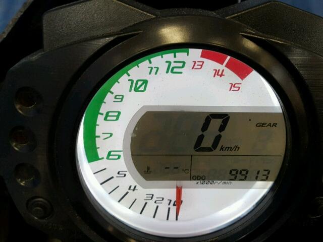 JKAZXCE139A022663 - 2009 KAWASAKI ZX1000 E GREEN photo 8