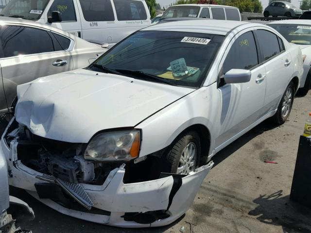 4A32B2FF5BE022878 - 2011 MITSUBISHI GALANT FE WHITE photo 2