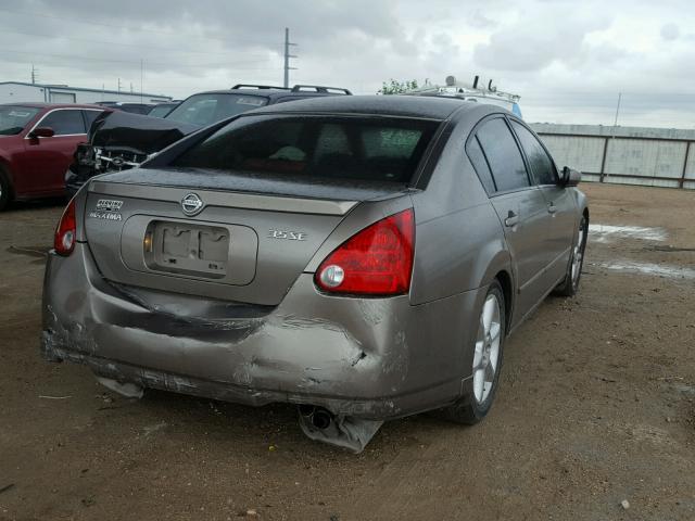 1N4BA41E24C890681 - 2004 NISSAN MAXIMA SE GOLD photo 4