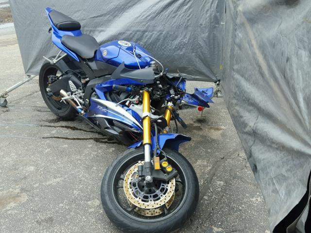 JYARJ12E57A020487 - 2007 YAMAHA YZFR6 L BLUE photo 1