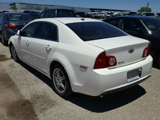1G1ZH57B68F207725 - 2008 CHEVROLET MALIBU 1LT 白色 照片 3
