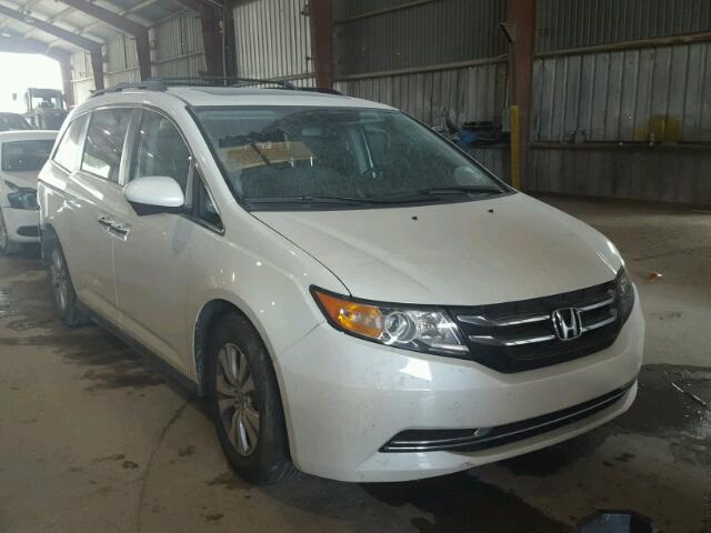 5FNRL5H68GB123738 - 2016 HONDA ODYSSEY WHITE photo 1