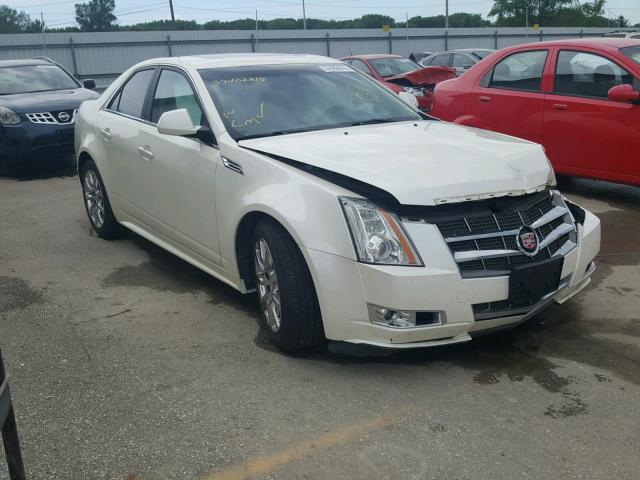 1G6DS5EV1A0105423 - 2010 CADILLAC CTS PREMIU WHITE photo 1