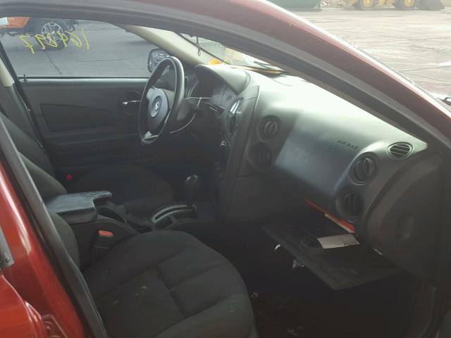 2G2WP522541348974 - 2004 PONTIAC GRAND PRIX წითელი ფოტო 5