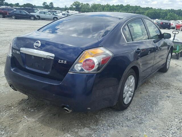 1N4AL2AP8CC228176 - 2012 NISSAN ALTIMA BAS BLUE photo 4