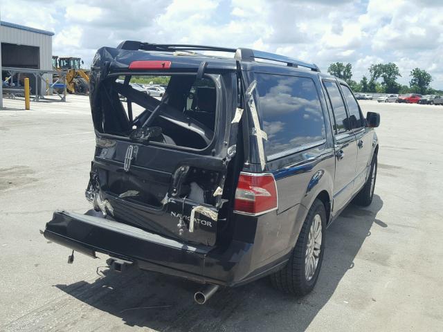 5LMJJ3H55AEJ02975 - 2010 LINCOLN NAVIGATOR 黑色 照片 4