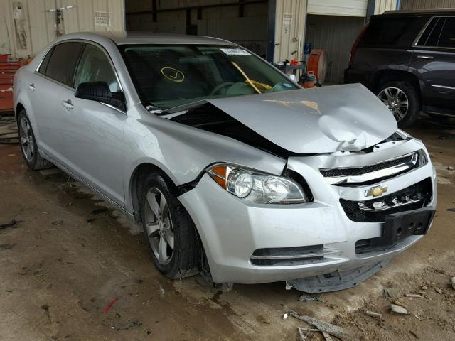 1G1ZC5EU6BF364083 - 2011 CHEVROLET MALIBU 1LT SILVER photo 1