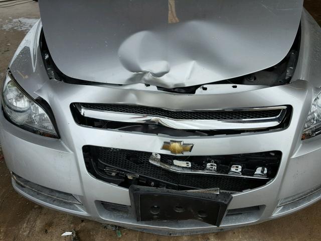 1G1ZC5EU6BF364083 - 2011 CHEVROLET MALIBU 1LT SILVER photo 7