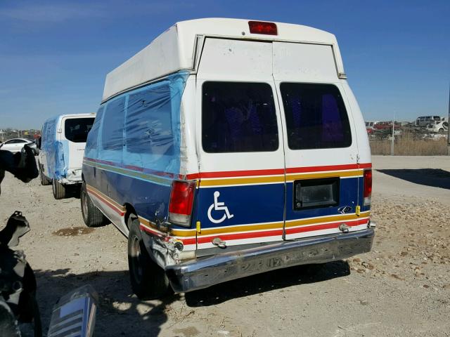 1FTNE2425YHA28484 - 2000 FORD ECONOLINE WHITE photo 3