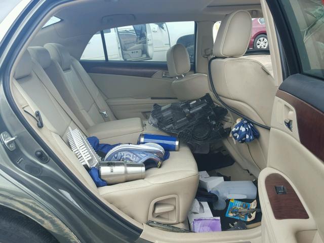 4T1BK3DB0BU408151 - 2011 TOYOTA AVALON BAS GREEN photo 6